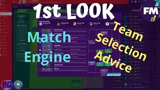 FM20 | First Look | Selection Advice and Match Engine | Accrington Stanley | Football Manager 20