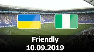 Ukraine vs Nigeria - International Friendly - PES 2019