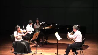 J  Brahms Horn Trio in E flat Major Op 40 1 & 2 mov.