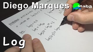 LOGARÍTMO ( Log ) - prof° Diego Marques