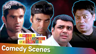 Comedy Scenes - Movie Awara Paagal Deewana - Johnny Lever - Akshay Kumar - Paresh Rawal |Best Scenes