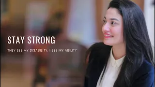 They see my disability ,I see my ability By Muniba Mazari English Motivational Speech