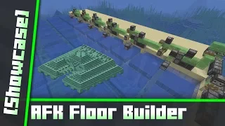 Using an AFK Floor Builder to Drain an Ocean Monument