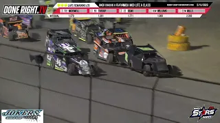 Crazy Action from IMCA Mod Lite All Star 4th Annual Sugar Bowl