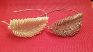 Ободок Канзаши к Вечернему Платью Kanzashi Headband ✔ Marine DIY✔