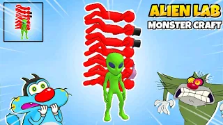 Oggy Opened Alien Lab And Monster Craft Game