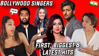 Waleska & Efra react to Indian Singers First Song VS Most Viewed Song VS Most Recent Song