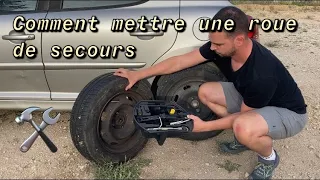 Changer une Roue de secours