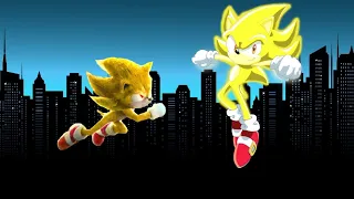 Movie Super Sonic Vs Super Sonic X