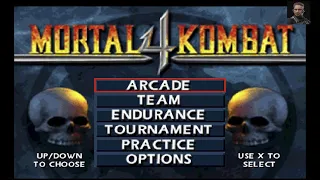 Mortal Kombat 4 - SUBZERO VS SCORPION GAMEPLAY | ARCADE MODE | PS1