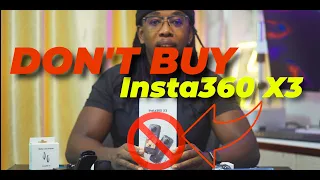 6 reasons to not buy insta 360 X3. Check the new video link below to see what is a better camera