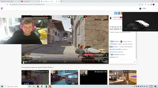 s1mple reacts to markeloff CS2 clip