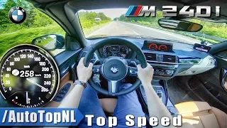 2018 BMW 2 Series M240i | AUTOBAHN POV TOP SPEED by AutoTopNL