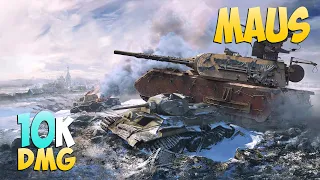 Maus - 4 Kills 10K DMG - Victorious! - World Of Tanks