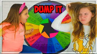 Dump it ! Switch up ! Mystery Wheel of Slime Challenge ! La roue de la fortune !