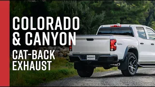 2023+ CHEVY/GMC Colorado/Canyon // MBRP 3" Cat-Back, Turndown Exit Exhaust Overview