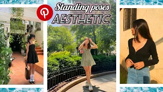 standing poses ideas!! pintresty!! aesthetic !!