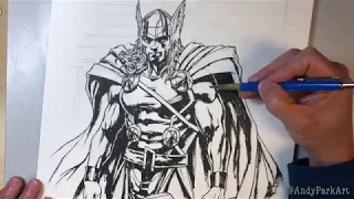 Classic THOR Version Drawing! Andy Park Art
