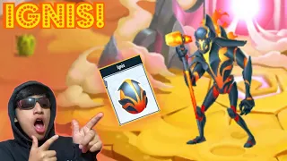 Hatching and Feeding Ignis‼️*new mythic monster* (Monster Legends)