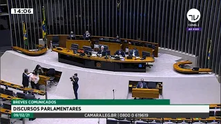 Plenário - Breves Comunicados - Discursos parlamentares - 09/02/2021 14h