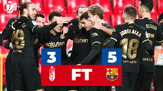 FC Barcelona vs Granada 5-3.All Highlights and Goals.