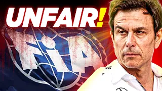 Wolff SLAMS The FIA!