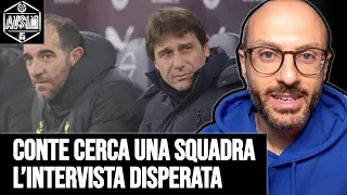 Conte cerca disperatamente una squadra. L'intervista di Stellini a Telelombardia ||| Avsim Out