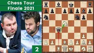 Trappola in Apertura Micidiale! -  Mamedyarov vs Carlsen  | Meltwater CCT Finale 2021