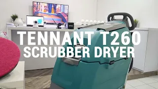 Tennant T260 Scrubber Dryer - agkcleaning