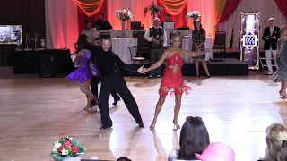 Great Gatsby Gala Dancesport '21 ProAm Silver Int'l Latin ChaCha 1st Pl Gina Ruby & Marcus Johnson