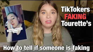 Girl with Real Tourettes Reacts to Tiktokers Faking Tourettes