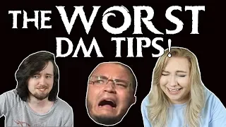 The WORST DM Tips!