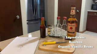 Homemade Bourbon Vanilla Extract