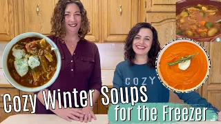 Cozy Winter Soups for the Freezer | Make Ahead Meal Prep