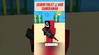 when skibidi toilet VS 😱 cameraman plays squid game pull-up workout #shorts #gamingvideos
