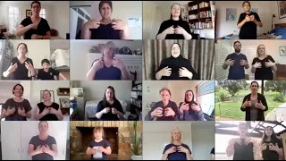 I am Australian - Key Word Sign community sing-along on Zoom