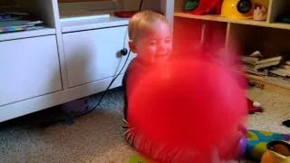 Calvin and the punch balloon