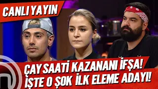 MASTERCHEF ÇAY SAATİ TAKIM OYUNU İFŞA OLDU İŞTE POTAYA GİDEN İLK İSİM! HANGİ TAKIM MENÜYÜ BİTİREMEDİ