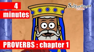 Book of Proverbs | Chapter 1 | Animated Audio Bible