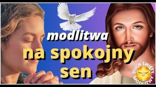 MODLITWA WIECZORNA ❤️ NA SPOKOJNY SEN ❤️ BŁOGOSŁAWIEŃSTWO 🎵🎵🎵💖 Z piosenką