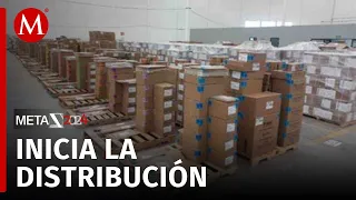 INE inicia la distribución de 317 millones de boletas para las elecciones