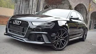Audi RS6 Avant performance 2017 Review, test and Sound