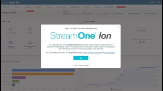 Get ready for new user experience in StreamOne Ion