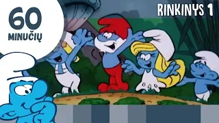 60 minučių Smurfų • 1 rinkinys • Smurfai