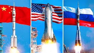 The New Space Race: USA vs China vs Russia