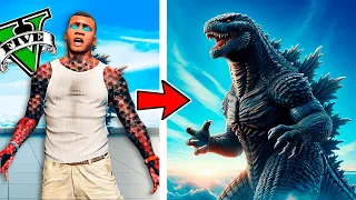 PASO de HUMANO a GODZILLA en GTA 5!