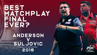 BEST EVER MATCHPLAY FINAL? | Anderson v Suljovic | 2018 World Matchplay