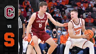 Colgate vs Syracuse Men's Basketball Highlight (2021-22)