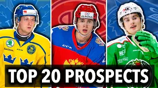 The BEST 20 Prospects Outside the NHL (Winter 2020)