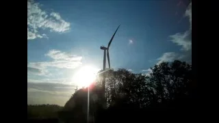 Украина. Ветровая электростанция. Ukraine. Wind farm.